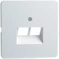 Produktbild von PEHA - Zentralplatte UAE/IAE 2f STANDARD ws glz Schraubbef