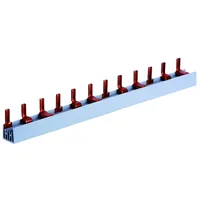 Produktbild von Pollmann - Phasenschiene 3ph 17,8mm 1000mm 10mm² 63A Stift isoliert