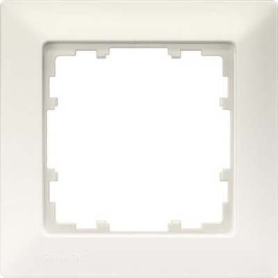 Produktbild von SIEMENS - Rahmen 1f ti-ws glz DELTAline Kst titanweiß Thermopl