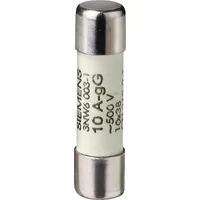 Produktbild von SIEMENS - Zylindersicherung 6A MT 10x38mm 500V/AC