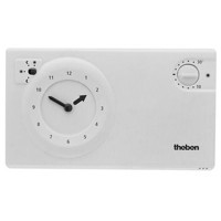 Produktbild von theben - Uhrenthermostat analog 230V 6A ws 1,2K Tag/Woche 10-30°C