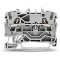 Produktbild von WAGO® - Reihenklemme 0,25-2,5mm² Serie 2002 24A 1Etage 2kl gr Hutschiene 35mm