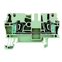 Produktbild von Weidmüller - Reihenklemme 0,5-4mm² 1Etage 2kl bg 24A TS35 Hutschiene 35mm