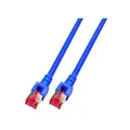 Produktbild von EFB - Patchkabel Cat6 0,5m blau S/FTP RJ45 hfr AWG26 halogenfrei