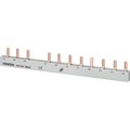 Produktbild von SIEMENS - Phasenschiene 3ph 18mm 210mm 10mm² 50A Stift isoliert