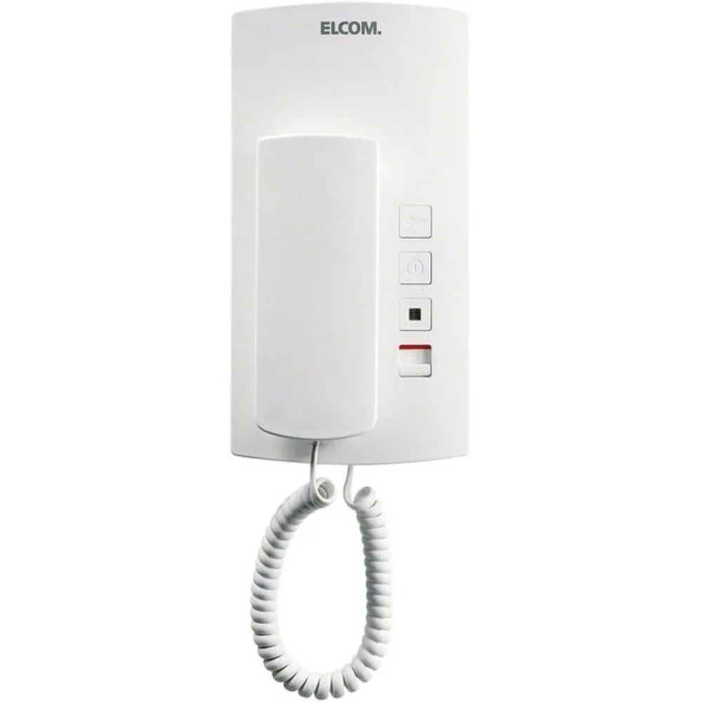 ELCOM Audio-Innenstation 1+n AP ws Rufunterscheid Rufabschaltung Produktbild img1 L