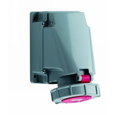Abl Sursum Cee-Steckdose 5p 63A 6h 400V/rt IP67 Ap Schraubkl Kst
