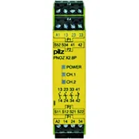 Produktbild von Pilz - NOT-AUS Schaltgerät 24-240V/AC zweikanal 24-230V/DC Grundgerät