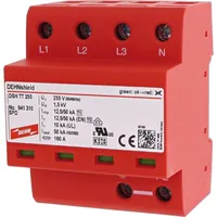 Produktbild von DEHN - Kombi-Ableiter DSH TT 255 Typ 1 + Typ 2 auf Funkenstreckenbasis