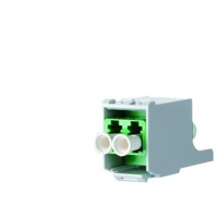 Produktbild von METZ CONNECT - LWL-Kupplung LC-D LC-D SM Kst Keramik gn Schraube/einrasten