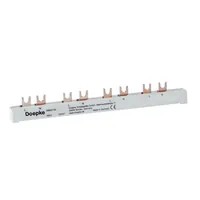 Produktbild von Doepke - Phasenschiene 1ph 17,5mm 212mm 10mm² 100A Gabel isoliert