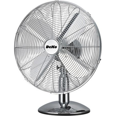 Produktbild von DEKO - Tischventilator ø290mm 35W 3stuf chr 340mm Oszillation 2150cbm/h