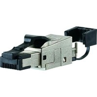 Produktbild von METZ CONNECT - Modular-Stecker Cat6A RJ45 27-22AWG si Feldkonf geschirmt Schnei