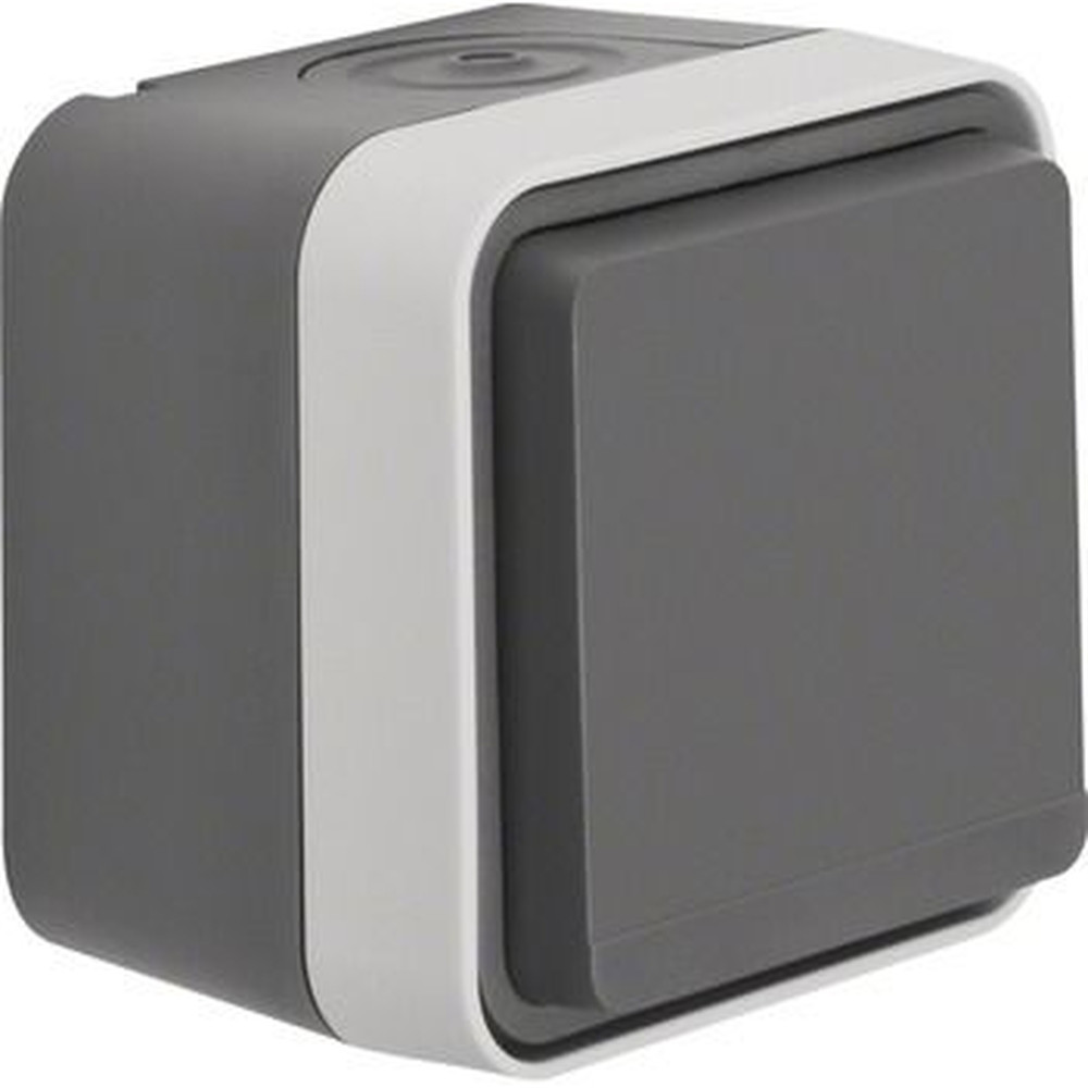 Berker Steckdose 1f lgr mt W.1 AP Klappd IP55 horiz/vert mit Klappdeckel Komplettgeh Produktbild img1 L