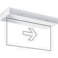 Produktbild von ESYLUX - LED-Sicherheitsleuchte SLX 2W 3h 1LED Aufb/Einb 24m eins/zweis IP20 de