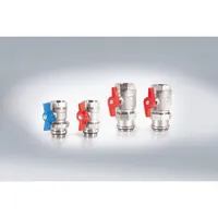 Produktbild von EMPUR® - Anschluss-Set 1 IG/AG, vern., f Verteiler HKV-I/HKV-D