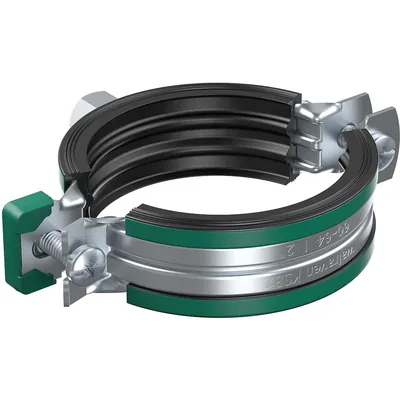 Produktbild von BIS - Zweischraubenschelle KSB 2 60-64mm, M8/10, EV EPDM