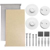 Produktbild von ASW - Druckknopf-Spiegelbefestigung unsichtbar, für Spiegel bis max. 6mm/1,6m²