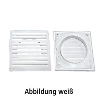 Produktbild von AirTec - Außengitter mit Rundanschluss 100mm, braun
