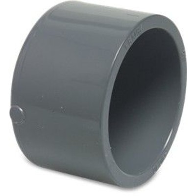 Produktbild von bevo - PVC-U Kappe 32mm Klebemuffe 16bar Grau