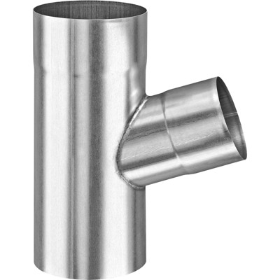 Produktbild von Grömo - Zink-Fallrohrabzweig 60°, 100/100mm