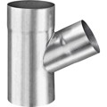 Produktbild von Grömo - Zink-Fallrohrabzweig 72°, 100/76mm