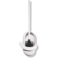 HEWI Toilettenbürstengarnitur 477 reinweiß, Wandmontage Produktbild