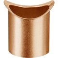 Produktbild von Grömo - Kupfer-Lötstutzen für halbrunde Rinne, 333/100mm