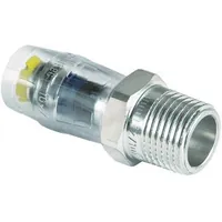 Produktbild von Multitubo - Metall-Steckanschluss 16mm x 1/2" AG, Gewinde zum Eindichten, Messi