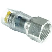 Produktbild von Multitubo - Metall-Steckanschluss 16mm x 1/2" IG, zylindrisches Gewinde, Messin