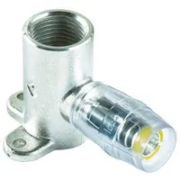 Produktbild von Multitubo - Metall-Steck-Wandscheibe, 16mm x 1/2" IG, mit Flansch, Messing verz