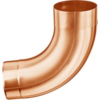 Produktbild von Grömo - Kupfer-Rohrbogen 85°, 87mm, mit Einzug