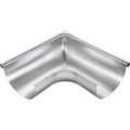 Produktbild von Grömo - Zink-Rinnenwinkel 90°, 280mm, Außeneck, halbrund