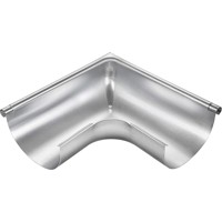 Produktbild von Grömo - Zink-Rinnenwinkel 90°, 280mm, Außeneck, halbrund