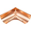 Produktbild von Grömo - Kupfer-Rinnenwinkel 90G, 333mm, m Schlitz, Inneneck, halbr.