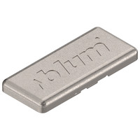 Blum Scharnier-Abdeckkappe, geprägt (blum), symmetrisch, vernickelt Produktbild