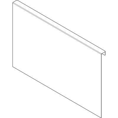 Produktbild von Blum - AMBIA-LINE Holzrückwandadapter, für LEGRABOX/MERIVOBOX Frontauszug Höhe