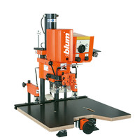Blum MINIPRESS P - Bohr- und Beschlagsetzmaschine, vertikal bohren, 1x230 V / 50 Hz, orange Produktbild