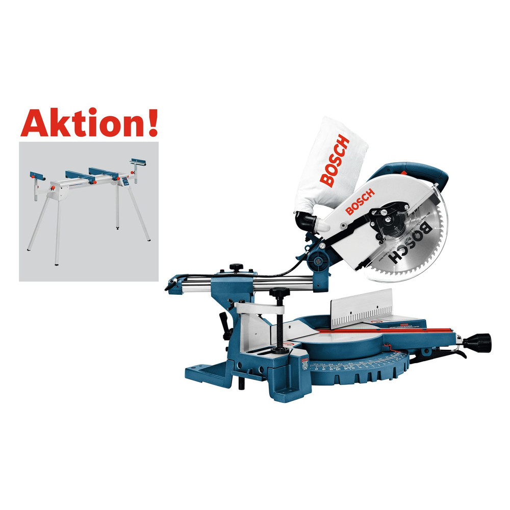 Bosch Paneelsäge GCM 10 S, mit Arbeitstisch GTA 2600 Professional Produktbild img2 L
