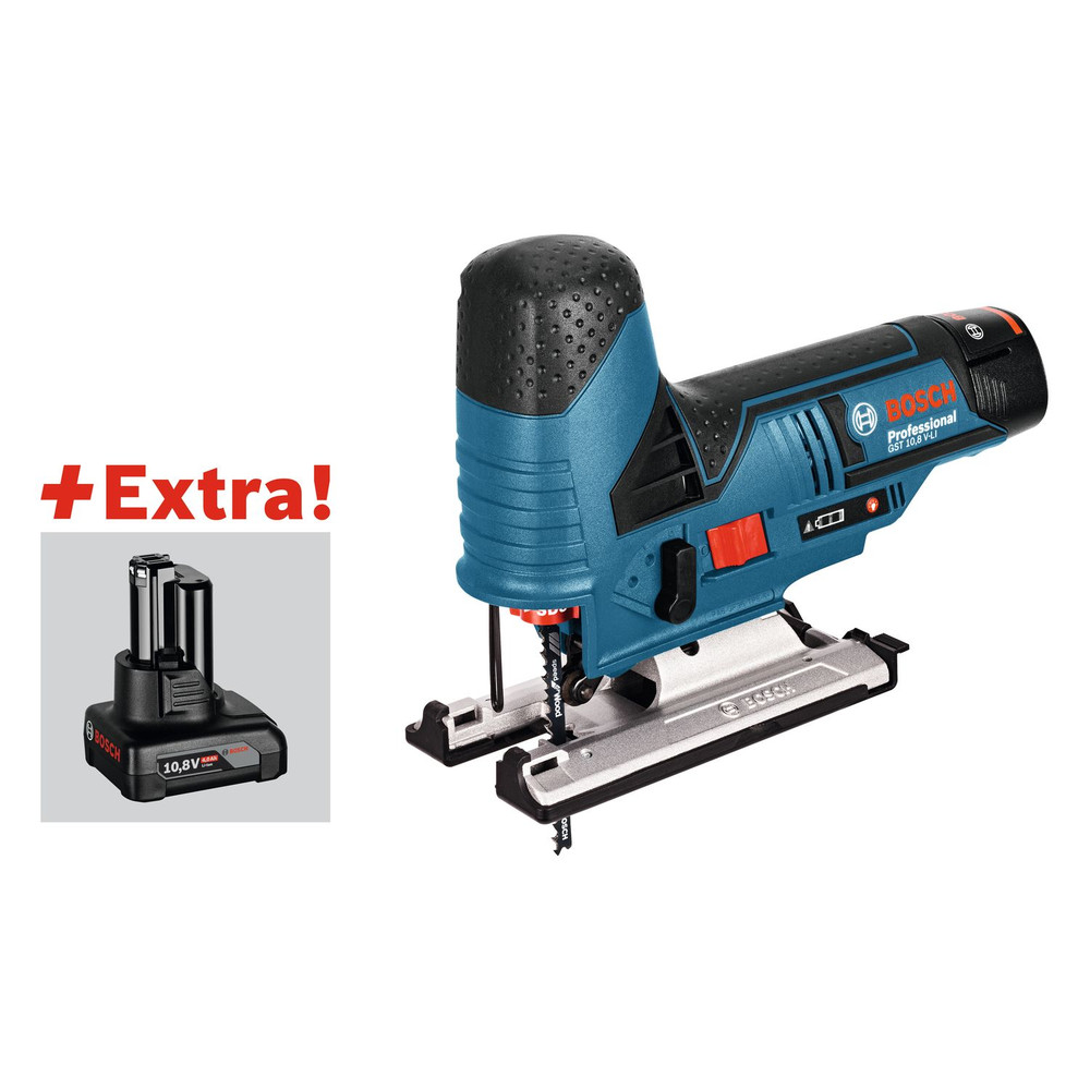 Bosch Akku-Stichsäge GST 10,8 V-LI, 3 x 2,5 Ah, L-BOXX Produktbild img2 L