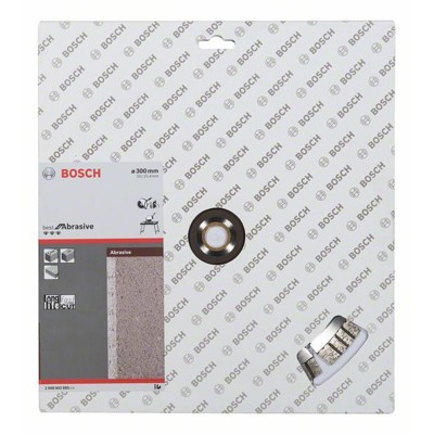 Produktbild von Bosch - Diamanttrennscheibe Best for Abrasive, 300 x 20,00/25,40 x 2,8 x 15mm