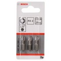 Produktbild von Bosch - Schrauberbit Extra-Hart, PZ 2, 25mm, 3er-Pack (2607001558)