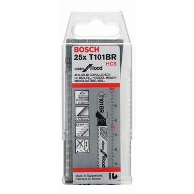 Produktbild von Bosch - Stichsägeblatt T 101 BR, 25er-Pack (2608633623)