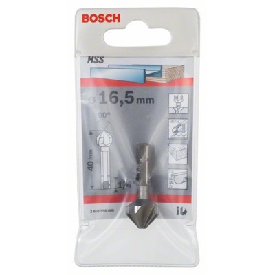 Produktbild von Bosch - Kegelsenker-Bit HSS 16,5mm für M8 (2608596408)