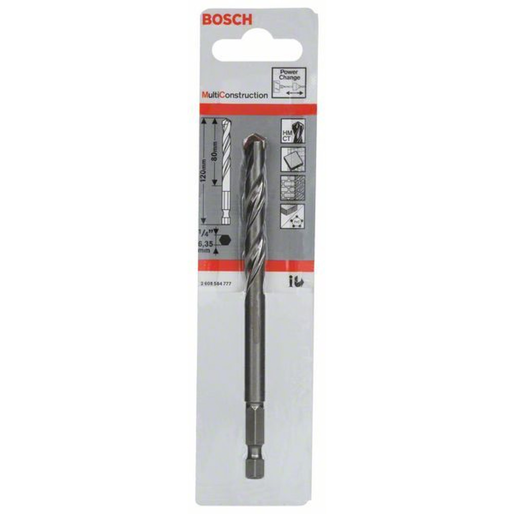 Bosch Zentrierbohrer HM für Diamant-Dosensenker, 120mm (2608584777) Produktbild img2 L