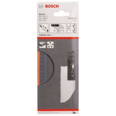 Produktbild von Bosch - Trennsägeblatt FS 180 AT, HCS, 145mm, 1,25mm (2608661202)