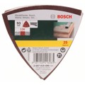 Produktbild von Bosch - Schleifblatt-Set für Deltaschleifer, 25-teilig, 6 Löcher, 93mm, 120 (26