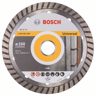 Produktbild von Bosch - Diamanttrennscheibe Standard for Universal Turbo, 150 x 22,23 x 2,5 x 1