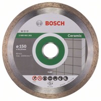 Produktbild von Bosch - Diamanttrennscheibe Standard for Ceramic, 150 x 22,23 x 1,6 x 7mm, 1er-