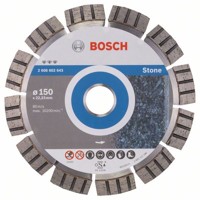 Produktbild von Bosch - Diamanttrennscheibe Best for Stone, 150 x 22,23 x 2,4 x 12mm (260860264